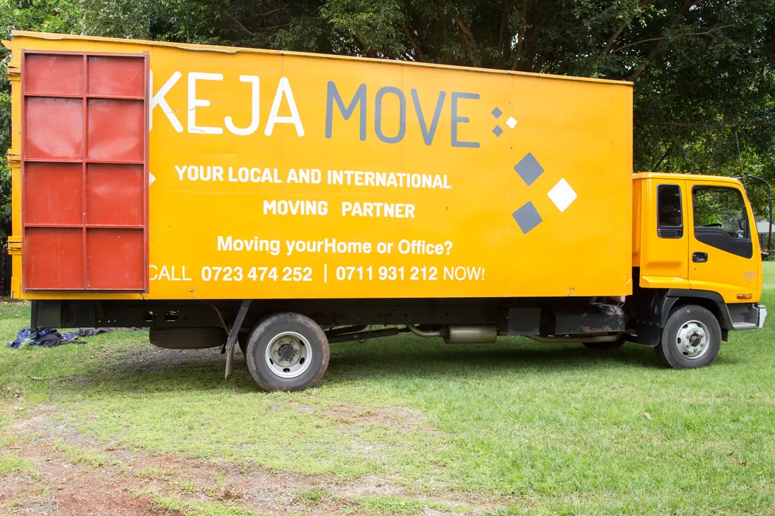KejaMove moving truck ready for a Mombasa relocation