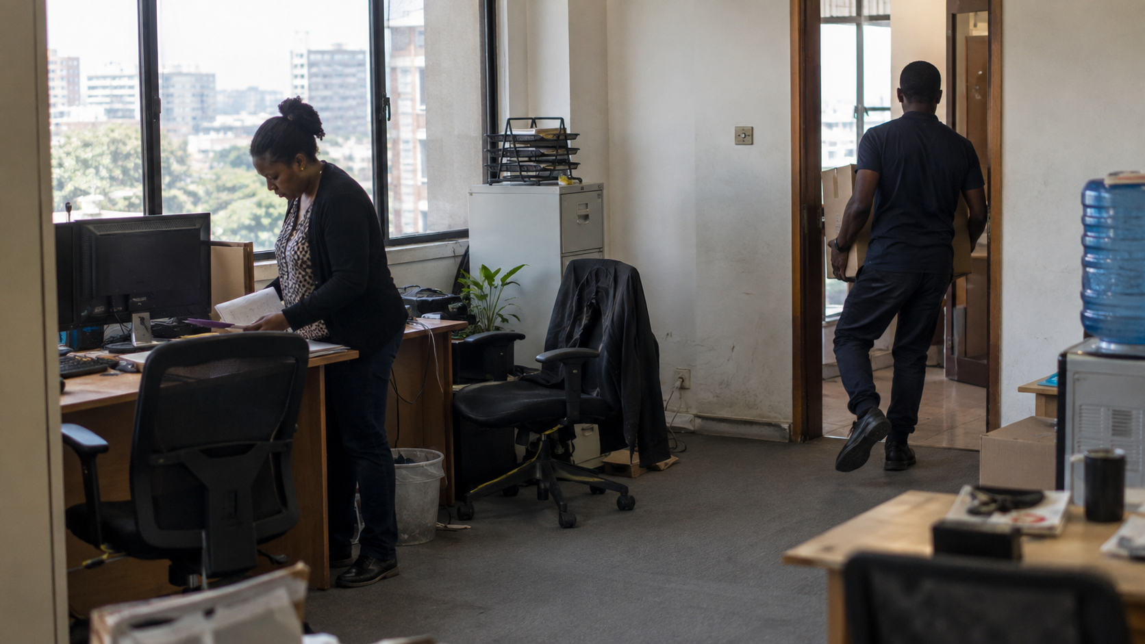 Professional office relocation services in Kenya during business transition
